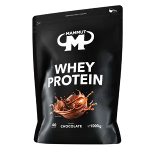 Mammut Whey Protein Chocolate im schwarzen 1000-g-Beutel