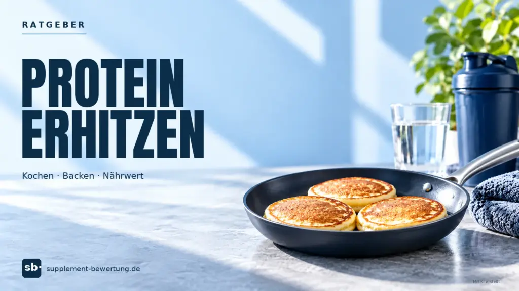 Protein erhitzen: Pancakes in einer Pfanne als Symbolbild