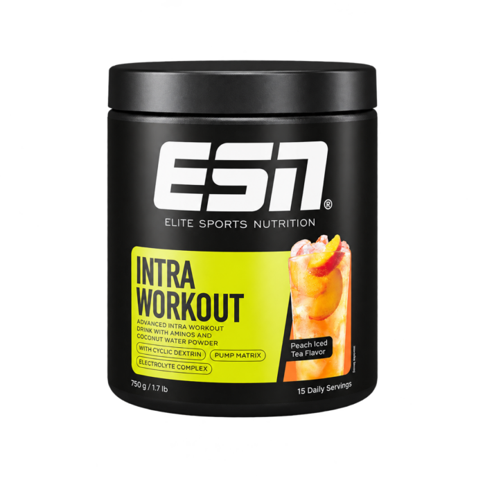 ESN Intra Workout Peach Iced Tea, 750-g-Dose freigestellt