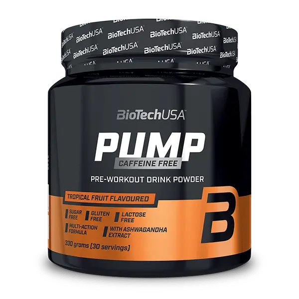 BioTechUSA Pump Caffeine Free – aktuelle Herstellerabbildung