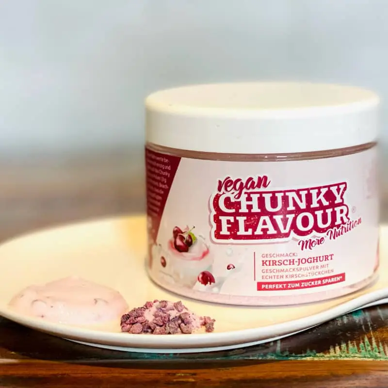 Chunky Flavour Kirsch Joghurt aus unserem Geschmackstest