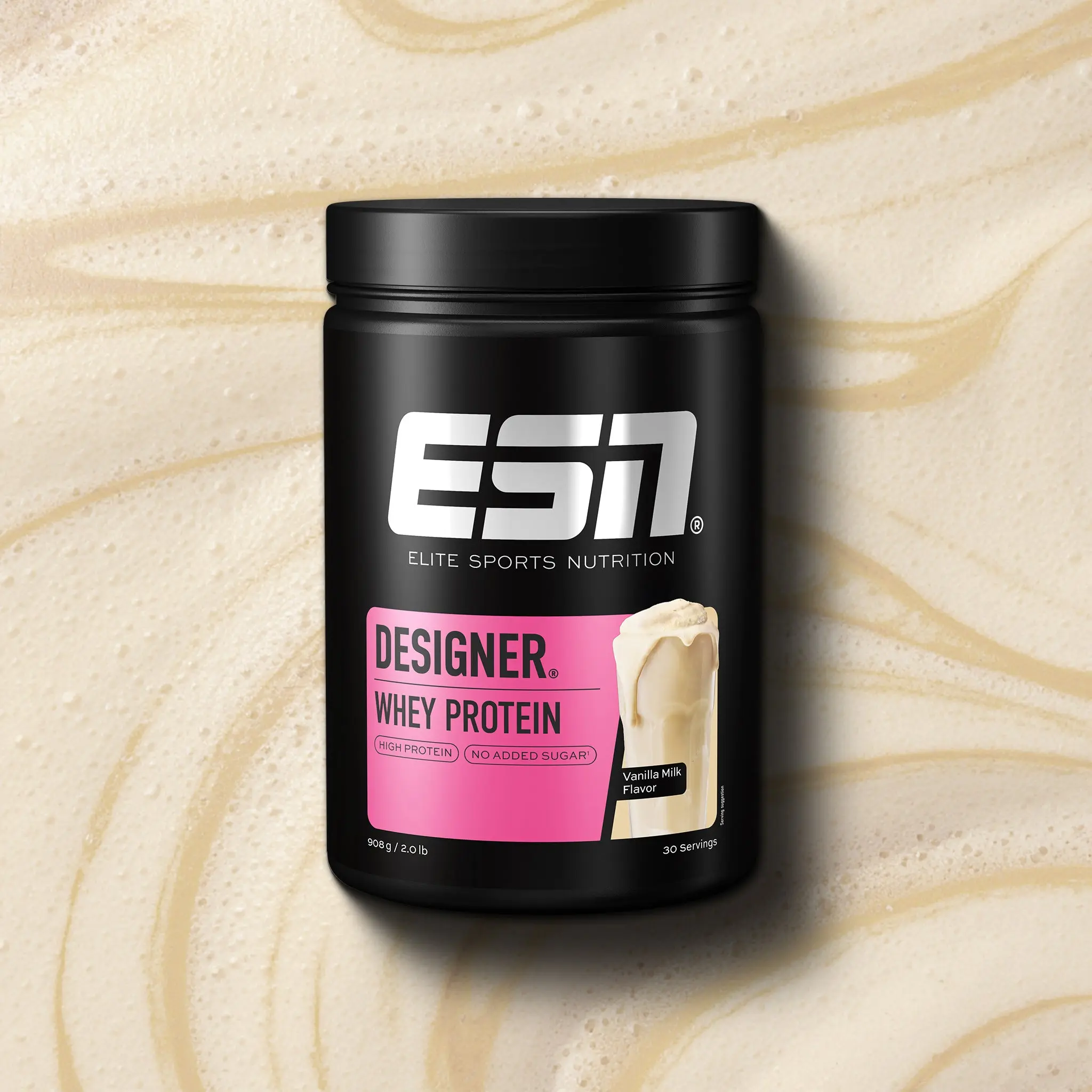 ESN Designer Whey Vanilla Milk, 908-g-Dose