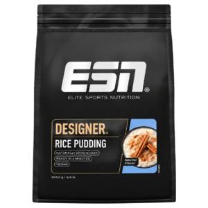 ESN Designer Rice Pudding Neutral Flavor, freigestellte Herstellerabbildung des 3000-Gramm-Beutels