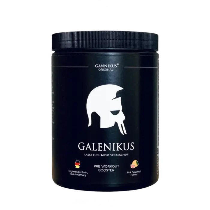 Historische Galenikus Booster Dose in Pink Grapefruit aus dem Originaltest