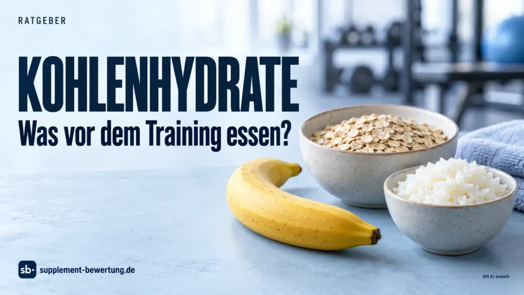 Kohlenhydrate vor dem Training: Banane, Haferflocken und Reis als Mahlzeitenbeispiele