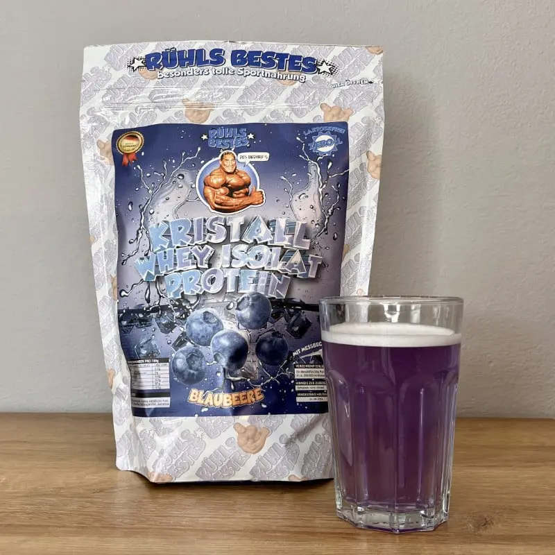 Blaubeere von Kristall Whey aus unserem Originaltest