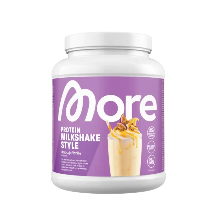 More Protein Milkshake Style Maracuja Vanille, aktuelle 600-g-Dose