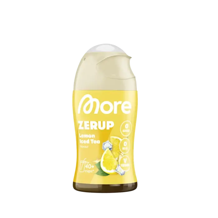 Aktuelles More-Zerup-Fläschchen Lemon Iced Tea mit 65 ml Inhalt